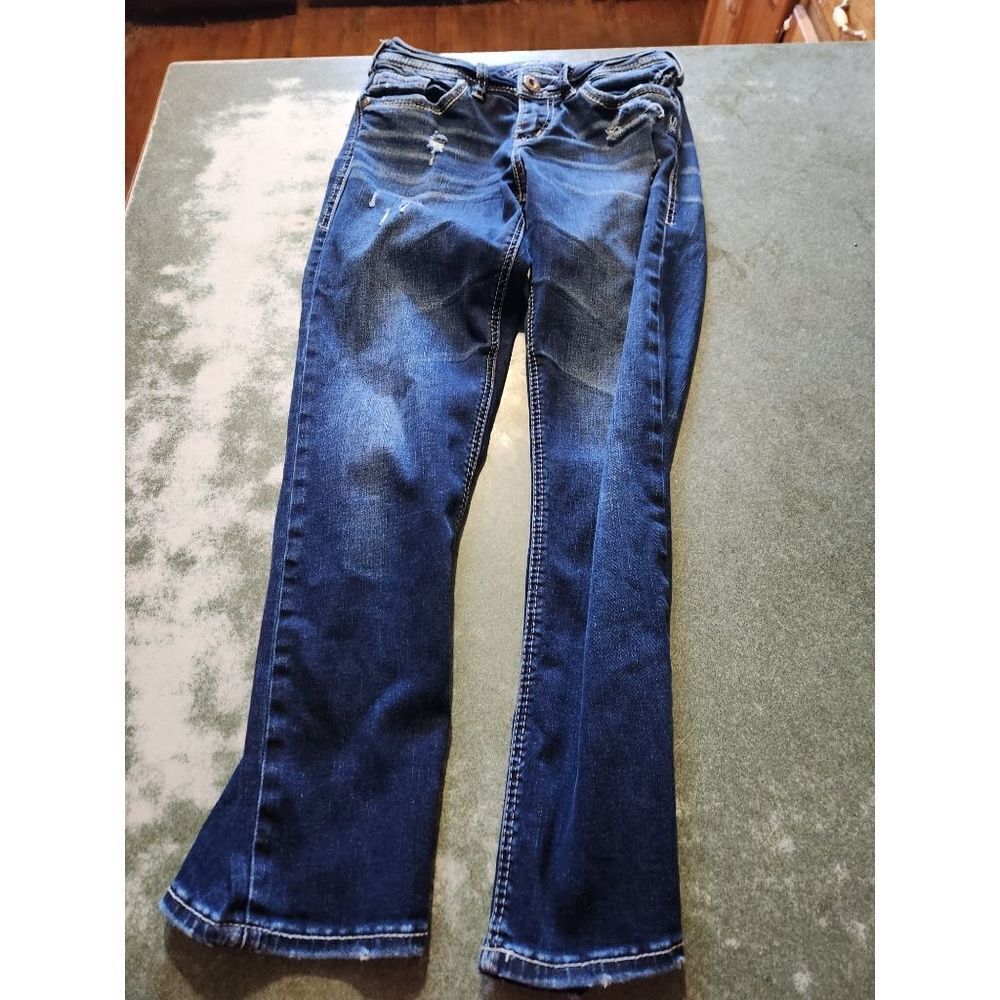 Silver Suki capri jeans sz 26x22.5 - Picture 5 of 5